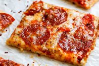 Low-Carb High-Protein Chicken Crust Pizza Recipe