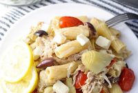 One-Pot Mediterranean Chicken and Feta Pasta Recipe