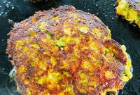 Crispy Zucchini and Feta Fritters on the Blackstone Grill