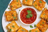 Spicy Chorizo Quiche Squares Recipe for Brunch or Parties