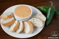 Bacon Jalapeño Football Fondue Recipe for Game Day Parties