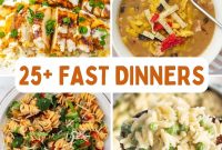 25 Quick Weeknight Dinners for Busy Nights
