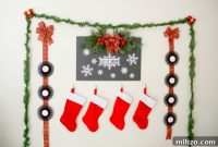 Black, Red & Tartan Christmas Decorating Ideas