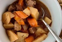 Classic Irish Beef Stew Recipe for Tender, Rich Flavor