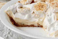 Vegan Banana Cream Pie Recipe with Gluten-Free Option