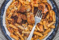 Cavatelli with Slow-Simmered Pork RagùRecipe