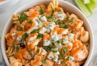 Buffalo Chicken Pasta Salad Recipe for Party-Friendly Meals