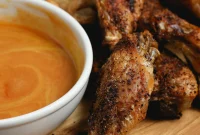 Crispy Baked Chicken Wings with Golden Honey-Soy Glaze