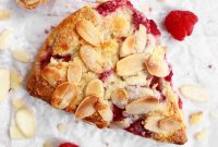 Flaky Raspberry Almond Scones Recipe