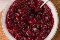 Homemade Cranberry Sauce Recipe for Thanksgiving and Beyond
