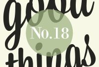 Good Things List #18: Farewells, Fashion Picks, Book Reviews & More