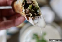 Crispy Philly Cheesesteak Egg Rolls Made in the Air Fryer