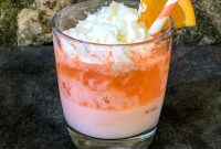 Orange Creamsicle Cocktail Recipe — Creamy Orange Vodka Drink