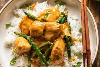 Spicy Peanut Butter Chicken Recipe with Tangy Chili Sauce