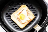 Crispy Bacon and Egg Toast Made in the Air Fryer