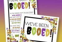 You’ve Been Booed Printables: Editable Canva & PDF Templates