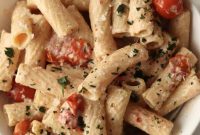 Creamy Boursin Baked Pasta Casserole
