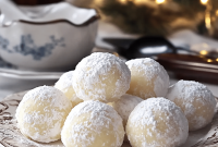 Snowball Cookies with Sweetened Condensed Milk Recipe
