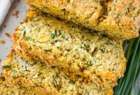 Gluten-Free Cheddar & Chive Zucchini Bread Recipe