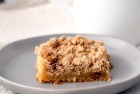 Eggless Coffee Cake with Cinnamon Streusel Topping