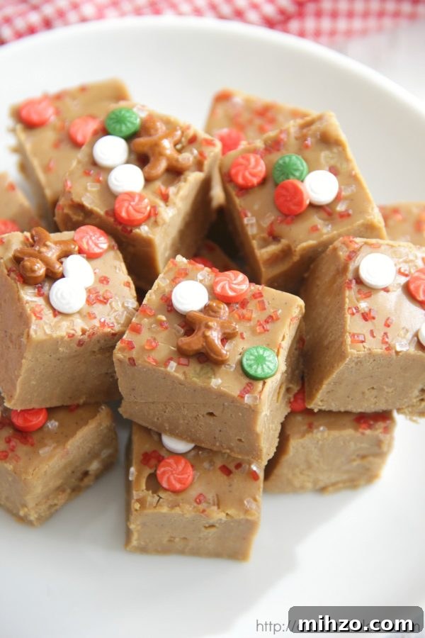 Gingerbread Fudge Recipe: Decadent Spiced Fudge for Holidays 3 Gingerbread Fudge