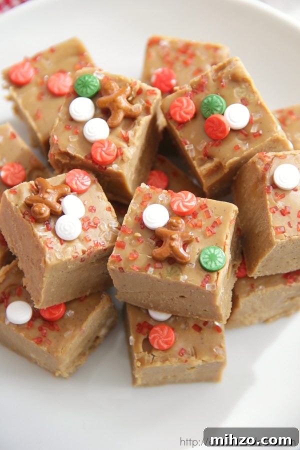 Gingerbread Fudge Recipe: Decadent Spiced Fudge for Holidays 6 Gingerbread Fudge