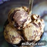 Peanut Butter Banana Fudge Swirl Ice Cream (Free From: Dairy, Gluten & Grains, Refined Sugar)