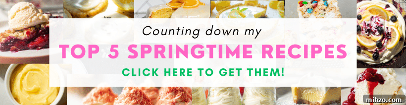 SPRINGTIME RECIPES