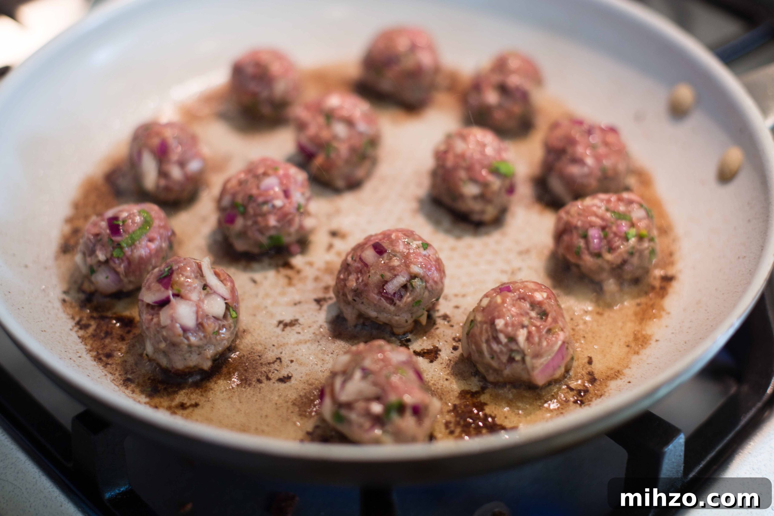Vietnamese Pork Meatballs Recipe: Classic Nem Nuong Guide 6 Paleo Vietnamese Meatballs frying