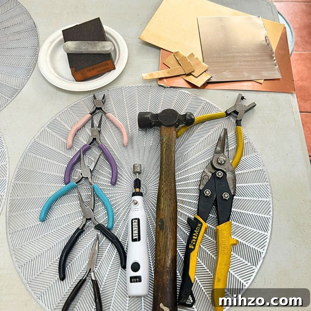 Materials for Jewelry Making Class