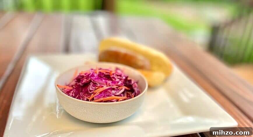 Classic Creamy Homemade Coleslaw Recipe You’ll Love 2 Homemade cole slaw.