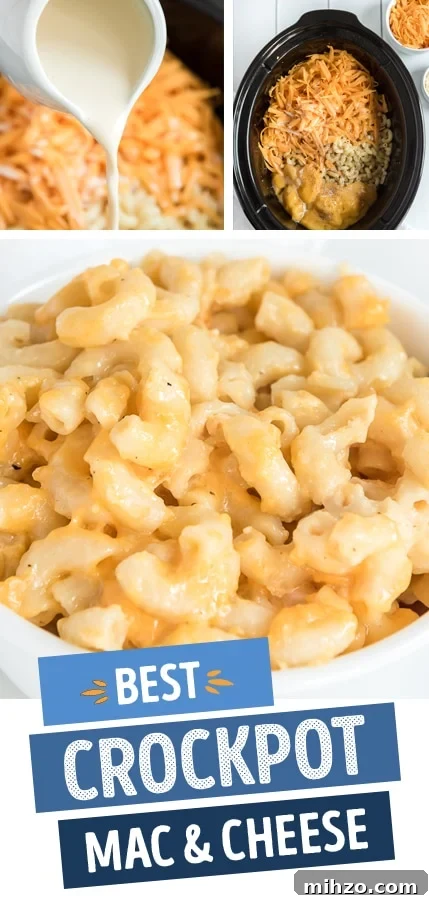 Creamy Slow Cooker Macaroni and Cheese Recipe 12 easy crockpot mac and cheese recipe