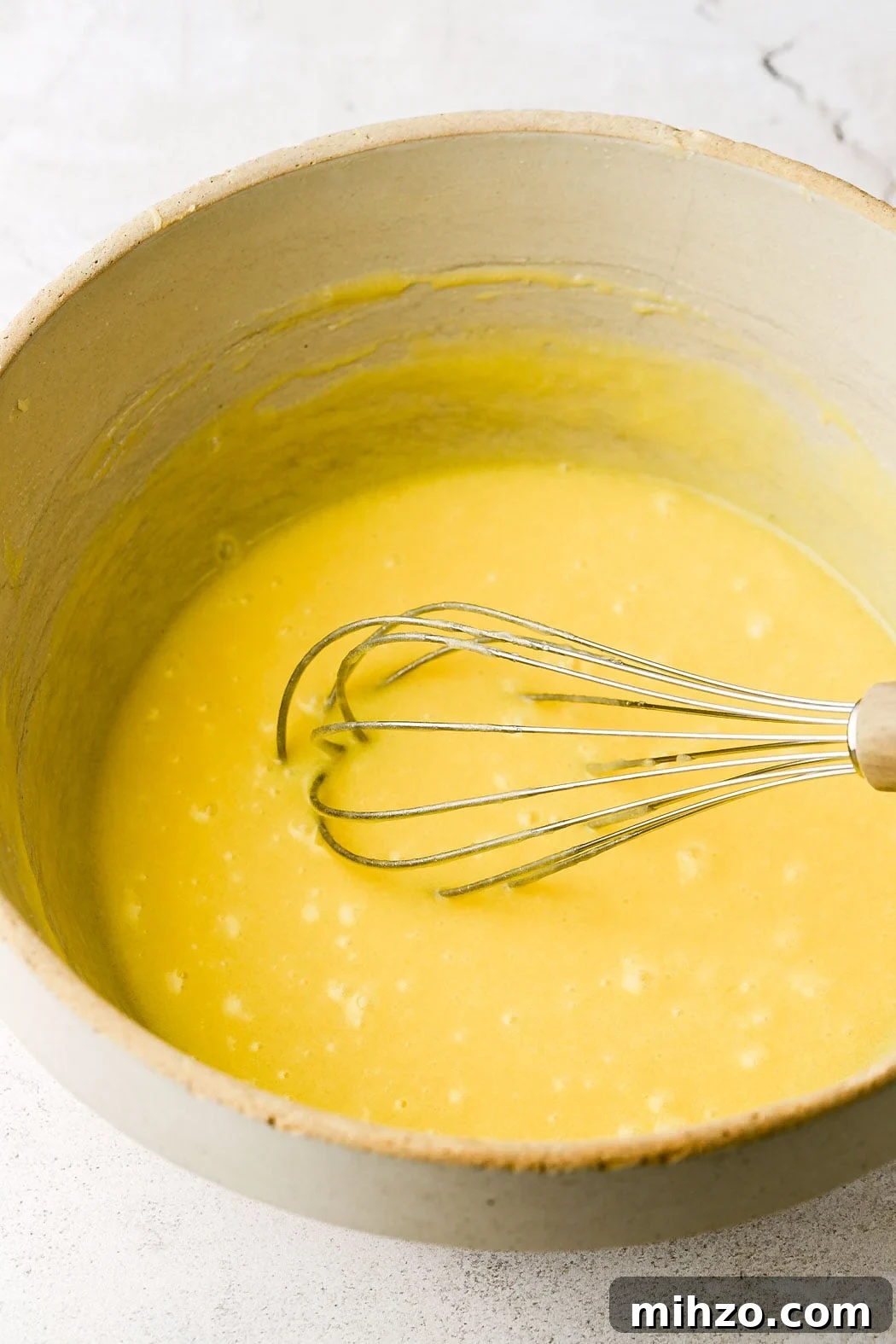Ultimate Homemade Vanilla Muffins Recipe 4 add the eggs, one at a time and whisk well between each one