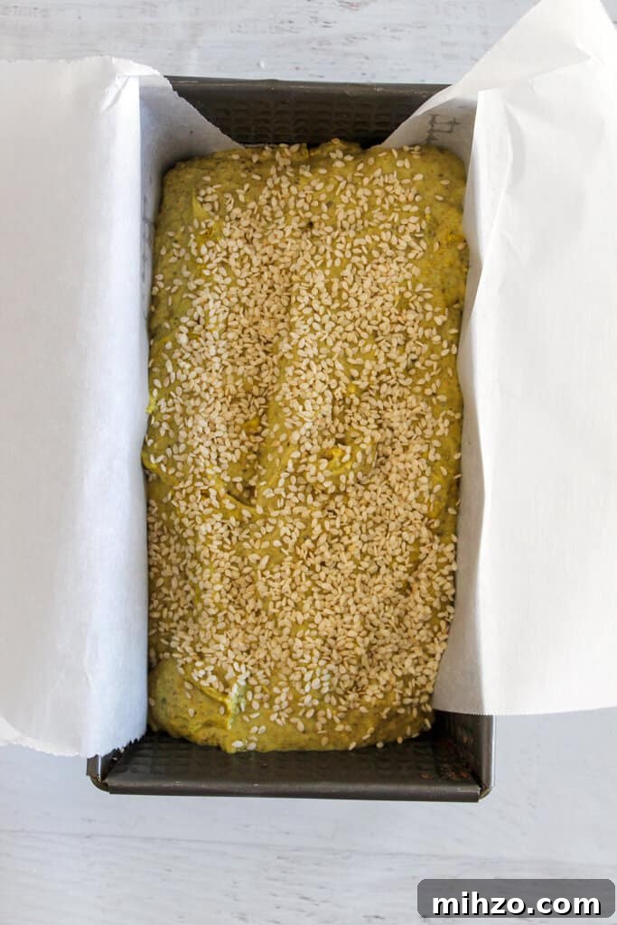 Sliceable Chia Seed Bread for Gluten-Free Toasts & Sandwiches 7 chia seed bread ready to bake.