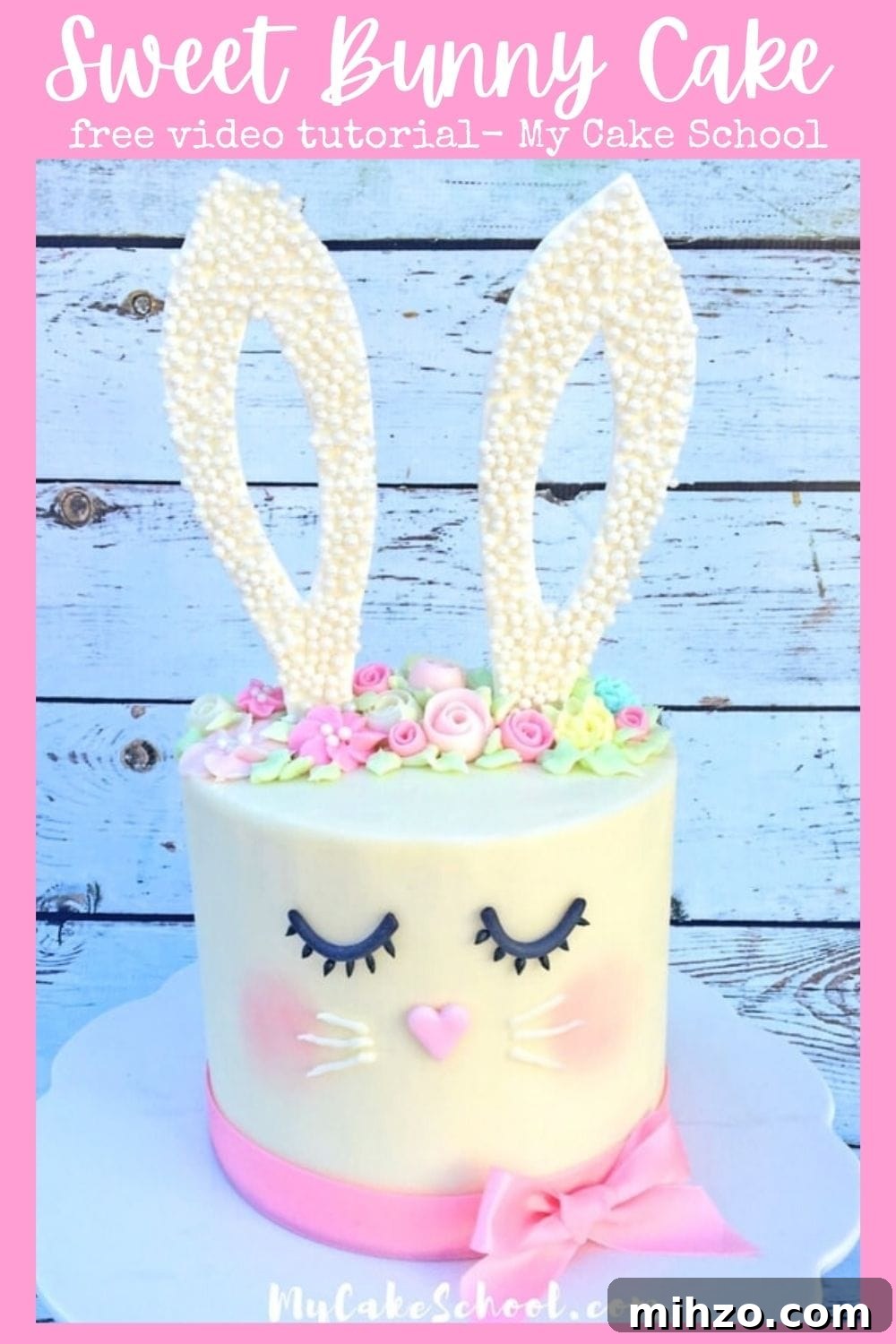 Easy Bunny Cake Tutorial