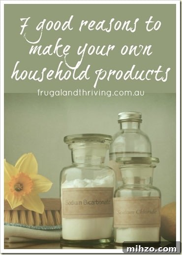7 good reasons to make your own household products