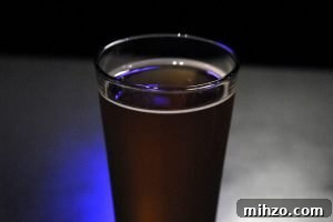 Glass of honey orange wheat