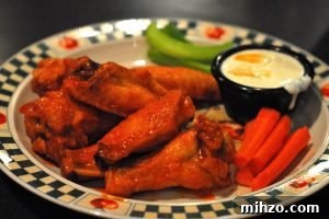 Hot wings at Rogue