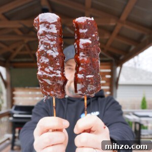 Smoked Pork Belly Lollipops Recipe — Sticky, Crispy Bites 14 smoked pork belly lollipops.