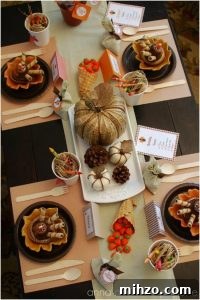 Creative Thanksgiving Table Decoration Ideas for a Memorable Feast 20 Thanksgiving Table Decoration Ideas - Get inspired for Thanksgiving with OVER 20 Thanksgiving table decorations ideas, tablescapes, and centerpieces for your home. So beautiful!