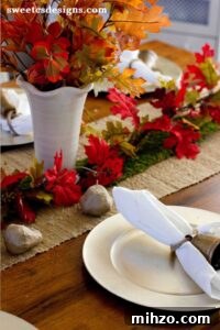 Creative Thanksgiving Table Decoration Ideas for a Memorable Feast 21 Thanksgiving Table Decoration Ideas - Get inspired for Thanksgiving with OVER 20 Thanksgiving table decorations ideas, tablescapes, and centerpieces for your home. So beautiful!