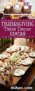 Creative Thanksgiving Table Decoration Ideas for a Memorable Feast 28 Thanksgiving Table Decoration Ideas - Get inspired for Thanksgiving with OVER 20 Thanksgiving table decorations ideas, tablescapes, and centerpieces for your home. So beautiful!