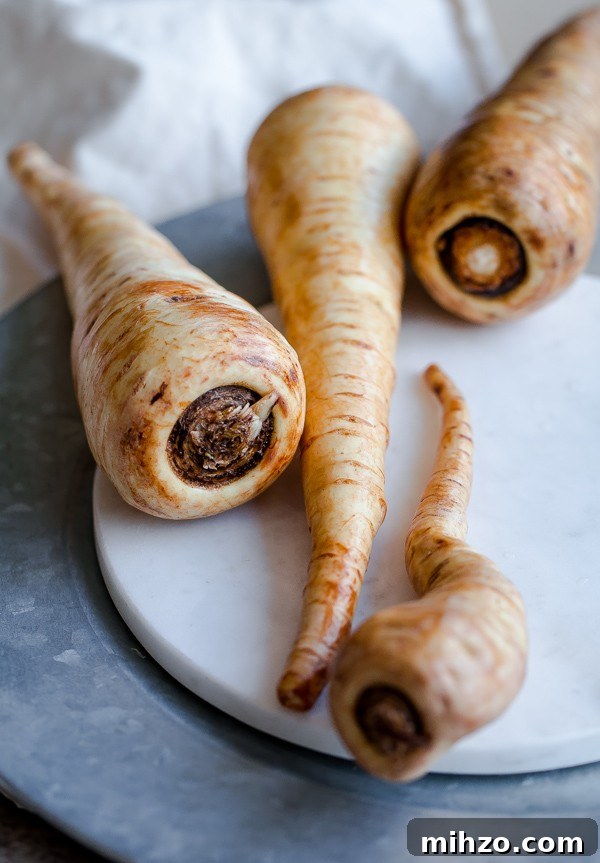 Creamy Parsnip and Ginger Soup Recipe for Cozy Nights 3 Fresh Parsnips
