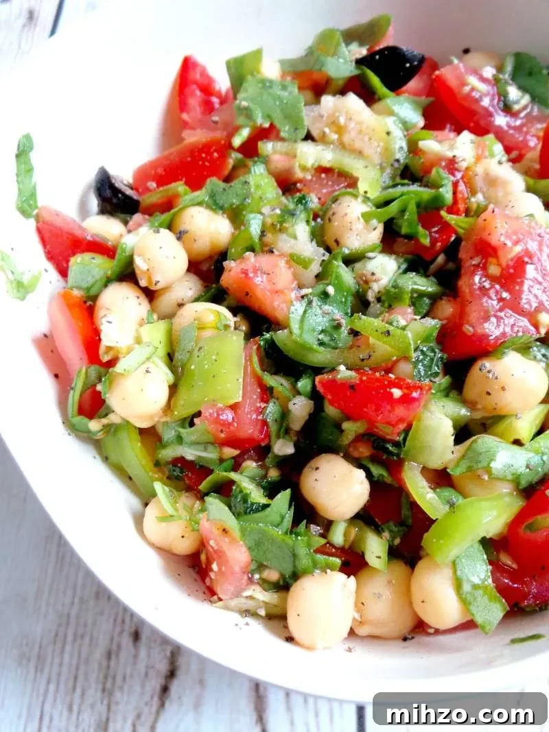 15 Simple Alkaline Diet Recipes for Everyday Meals 10 Tomato garlic chickpea salad