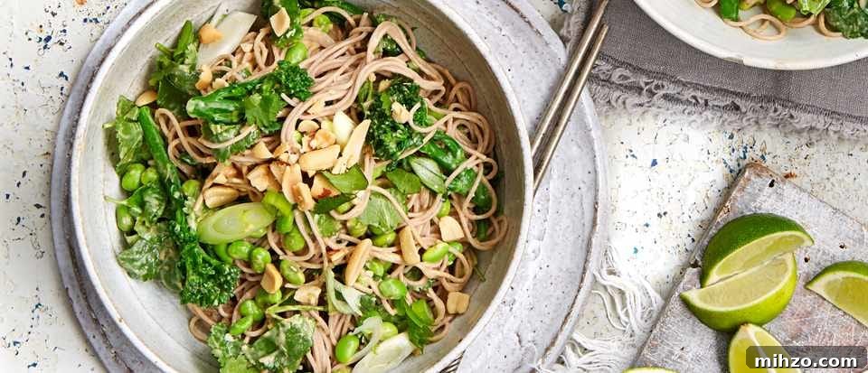 30 High-Protein Vegan Recipes for Muscle and Energy 18 Broccoli and Peanut Soba Noodles