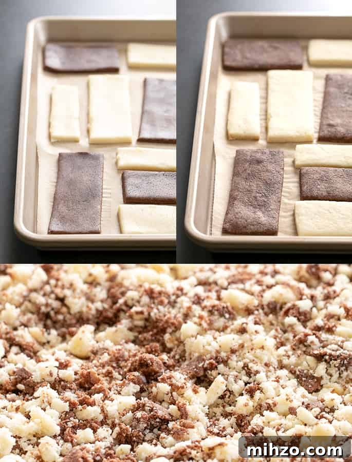 Gluten-Free Chocolate Éclair Ice Cream Bars (Good Humor Copycat) 5 Eclair ice cream bar topping raw, baked and crumbled