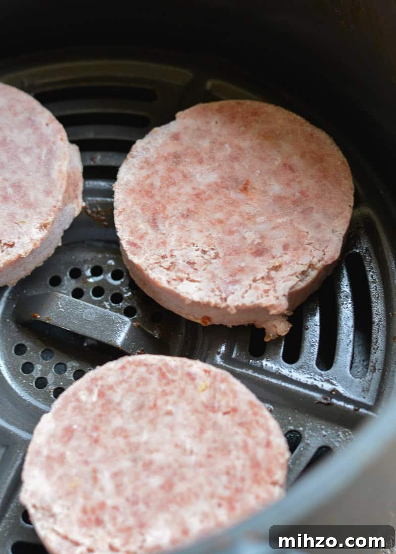 Air Fryer Sausage makes breakfast a breeze!