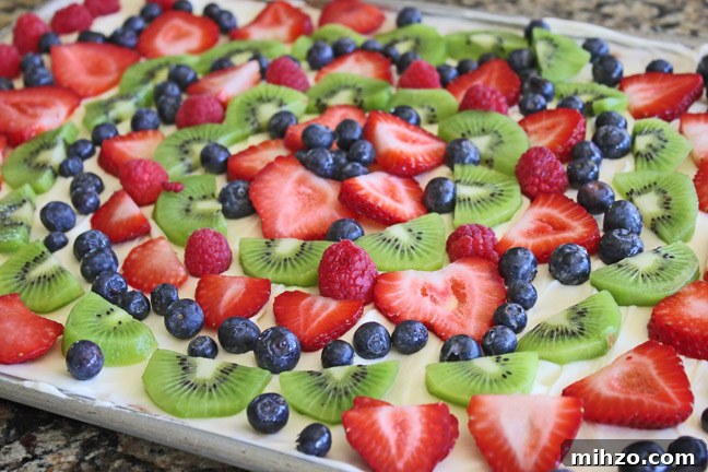 Sheet Pan Fruit Pizza
