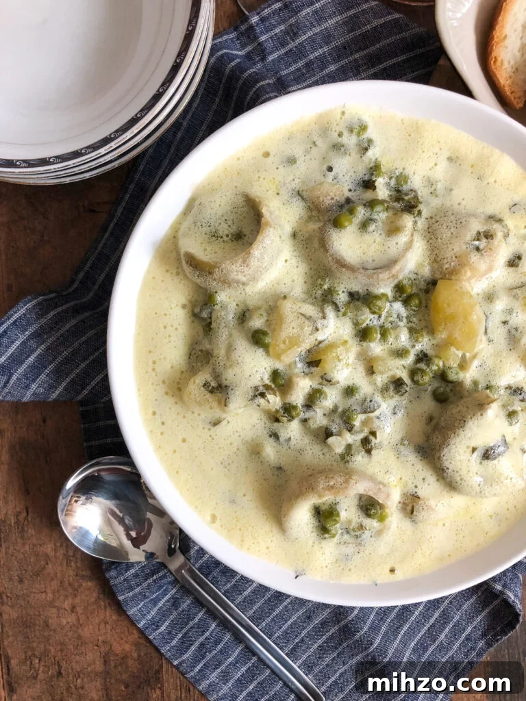 Artichokes and Peas in Classic Egg-Lemon (Avgolemono) Sauce 8 Artichokes and peas in an egg-lemon sauce