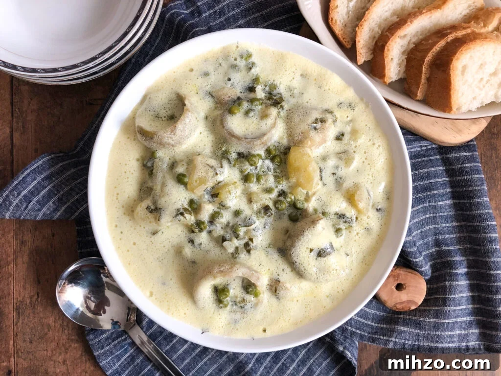 Artichokes and Peas in Classic Egg-Lemon (Avgolemono) Sauce 9 Artichokes and peas in an egg-lemon sauce